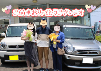 T様　親子で２台ご納車しました～！
